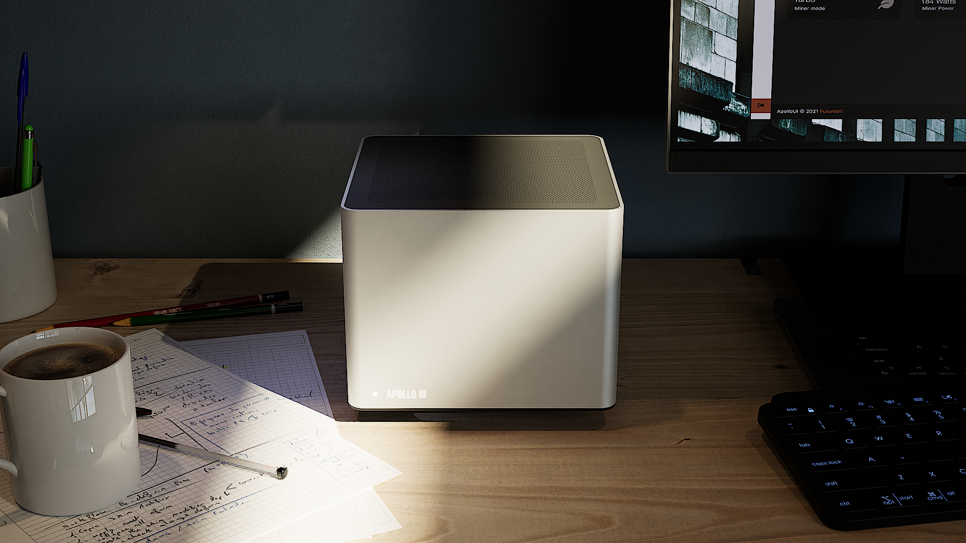 PRE-ORDER: Apollo III – Sovereign Bitcoin Miner & Full Node, Ships in May